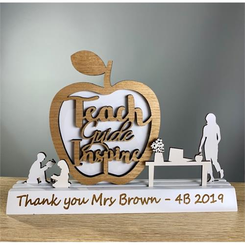 Female Teacher Thank you figurine