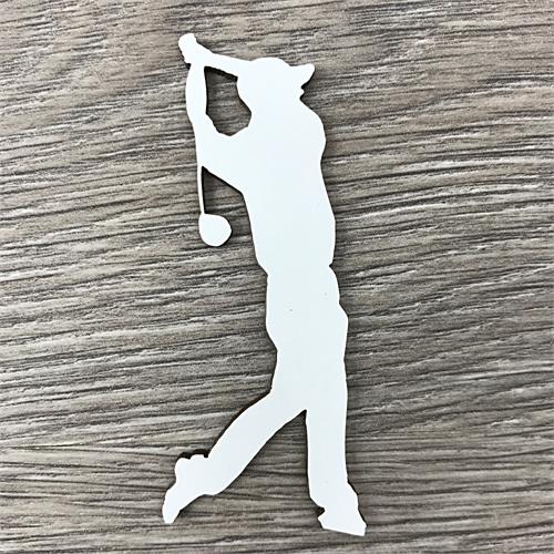 Male golfer