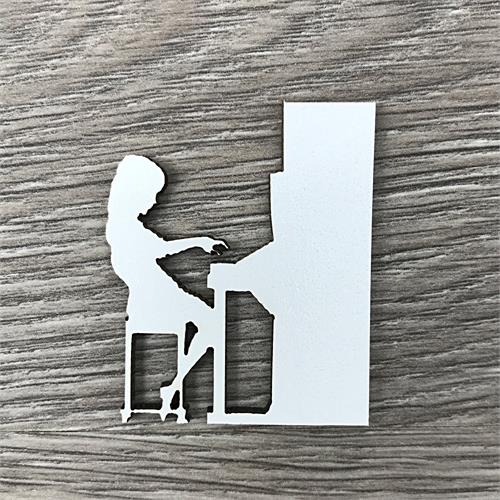 Piano playing girl