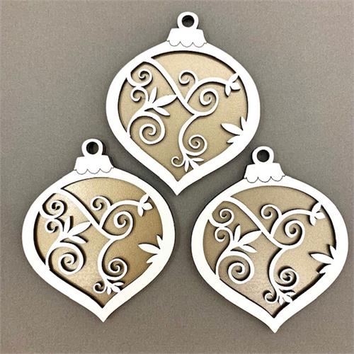 White Champagne set of 3